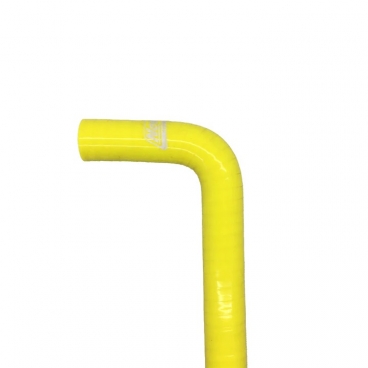 Silicone Water Hose 1 Bend - Yellow