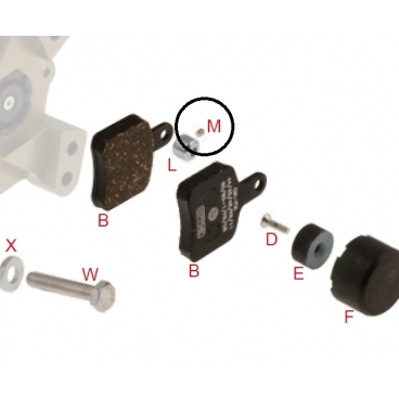 Lock M4 to suit Locking Bush