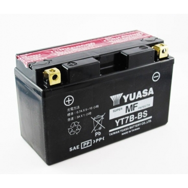 Battery Yuasa with acid pack