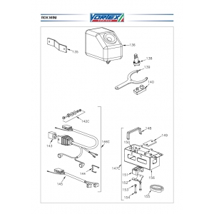 Mini Rok Wiring Harness & Airbox