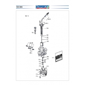 Mini Rok Carburettor Parts