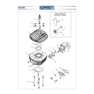 Mini Rok Head & Cylinder